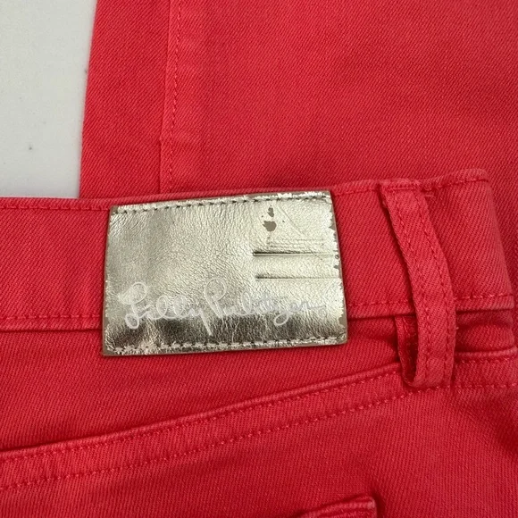 Lilly Pulitzer Coral Skinny Jeans - Picture 6 of 9